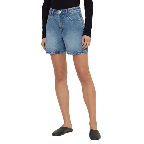 Assembly Label Mid Rise Vintage Denim Short Classic Blue